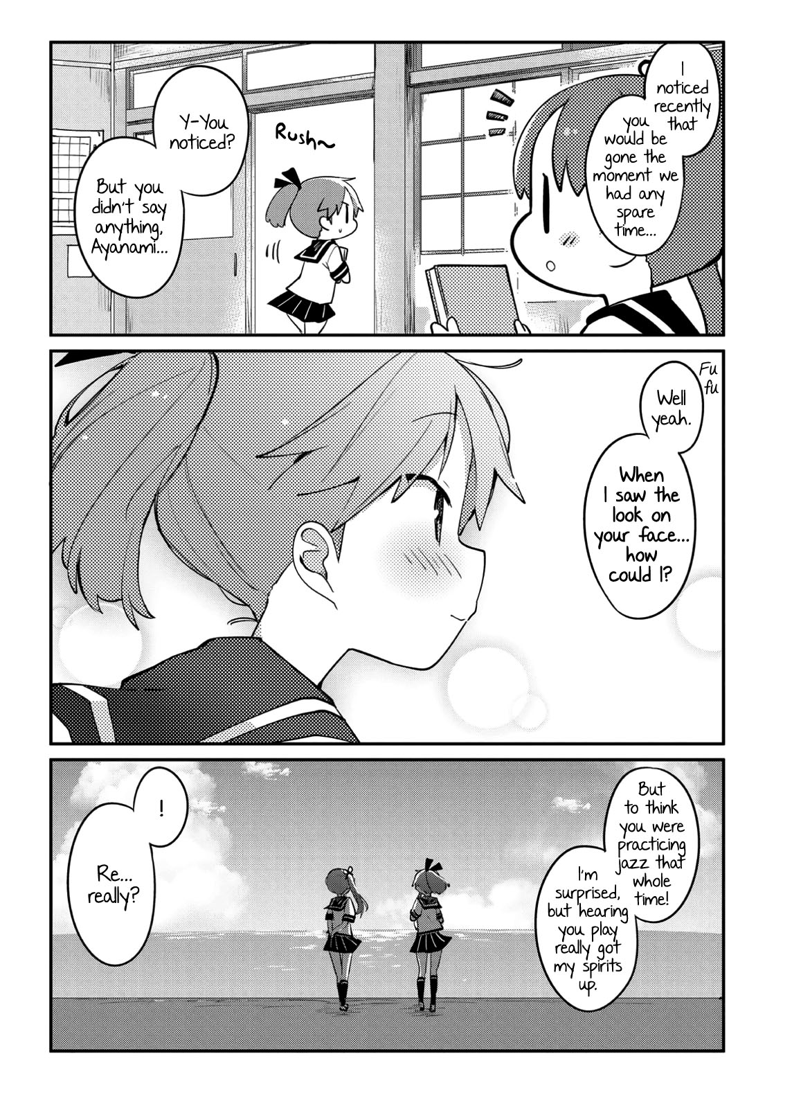Kantai Collection -KanColle- Miiro no Alto Sax Chapter 2 page 12 - Chapter 2