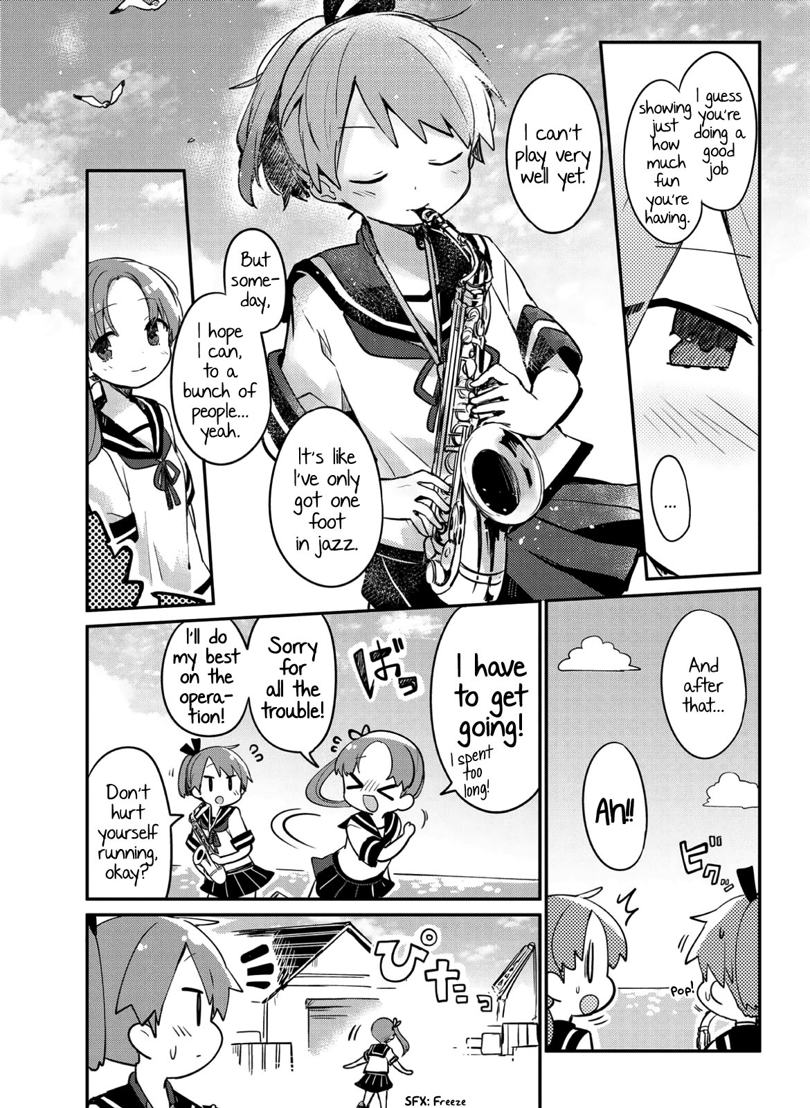 Kantai Collection -KanColle- Miiro no Alto Sax Chapter 2 page 13 - Chapter 2
