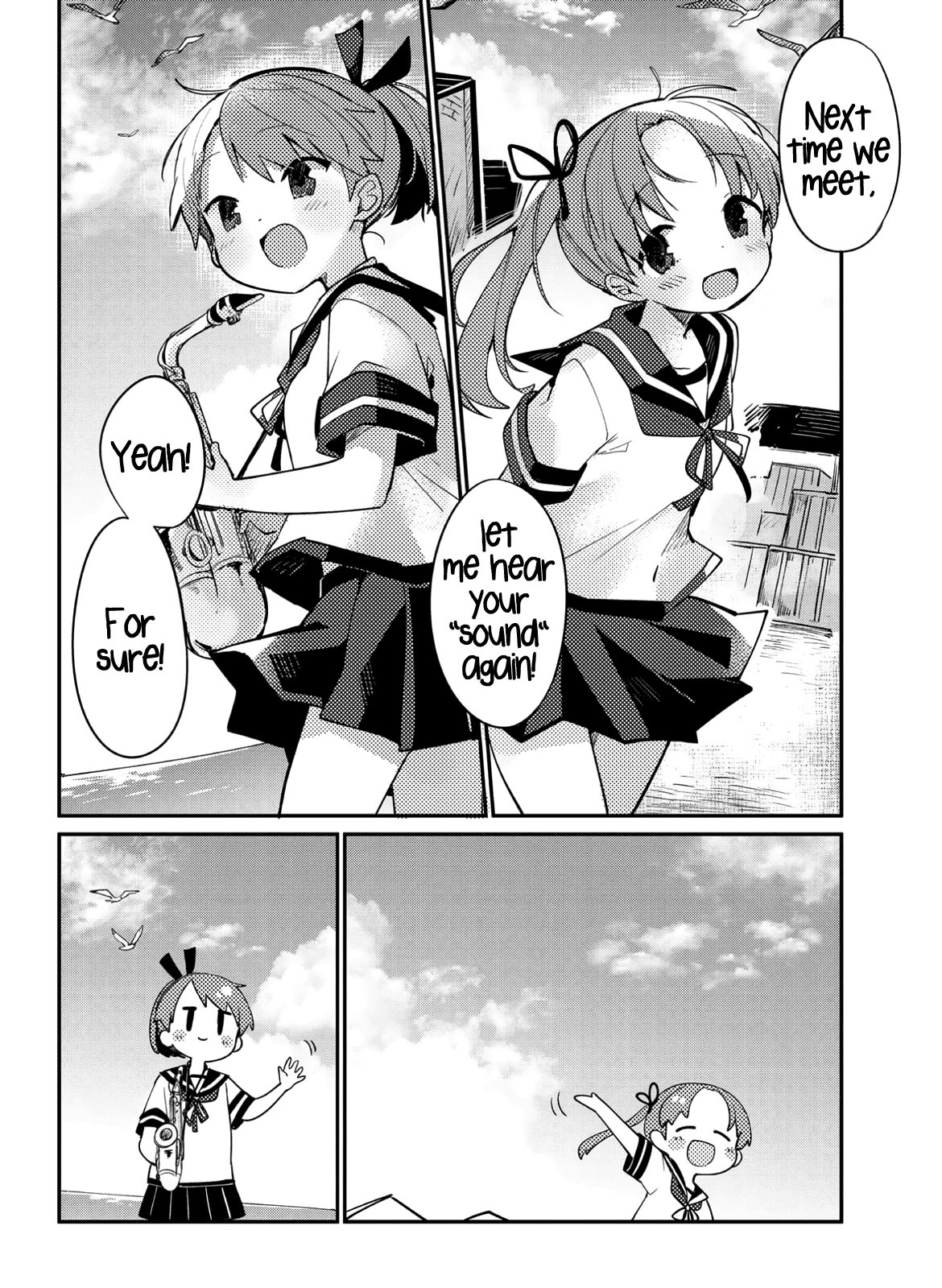Kantai Collection -KanColle- Miiro no Alto Sax Chapter 2 page 14 - Chapter 2