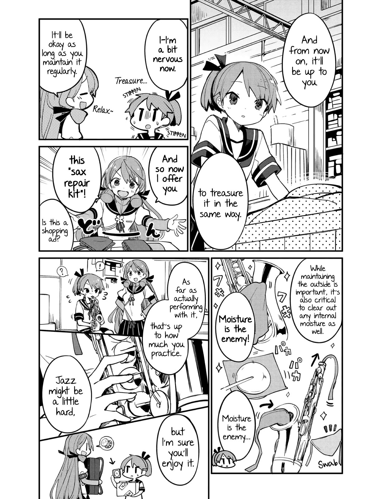 Kantai Collection -KanColle- Miiro no Alto Sax Chapter 2 page 5 - Chapter 2