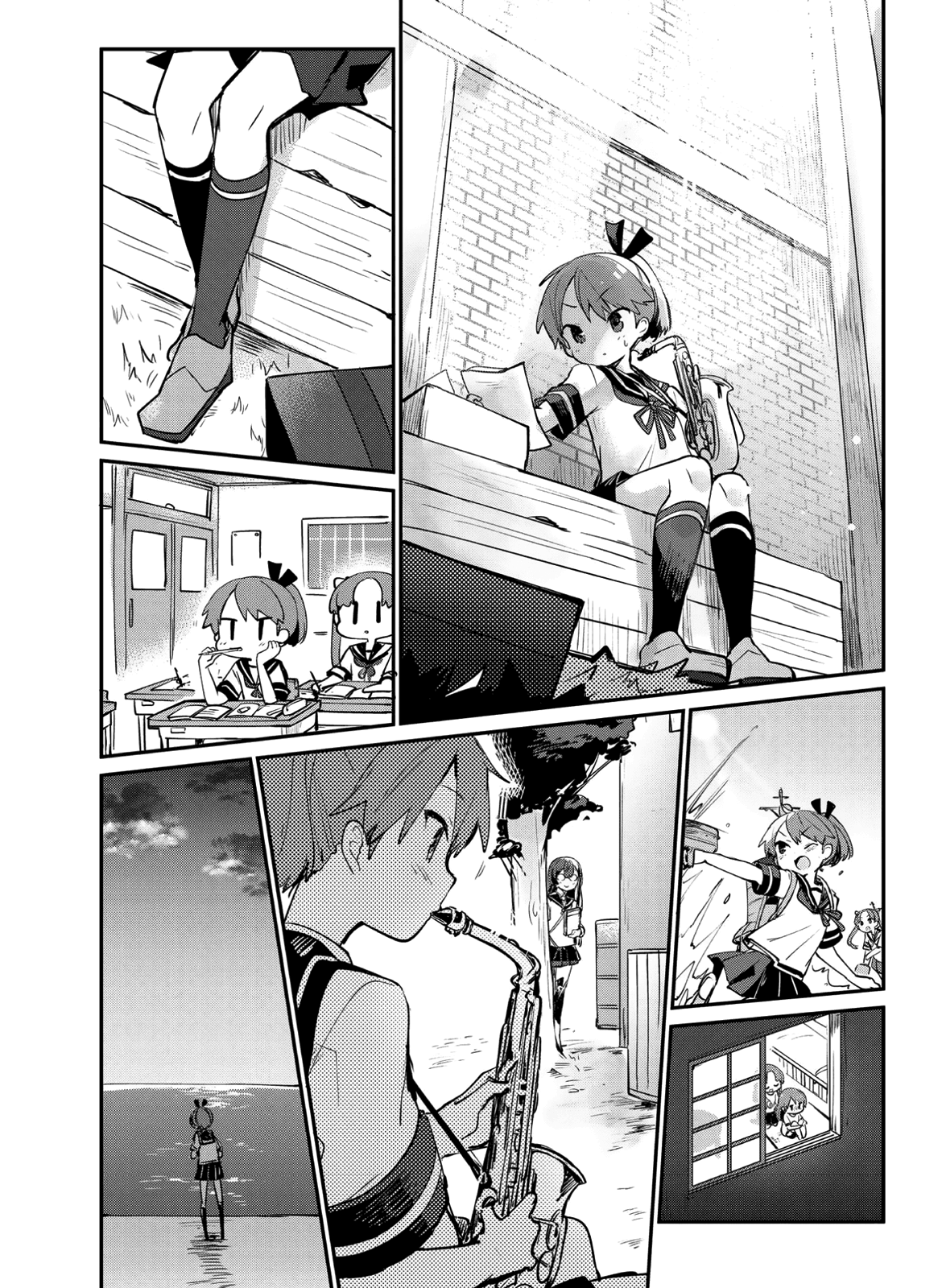 Kantai Collection -KanColle- Miiro no Alto Sax Chapter 2 page 7 - Chapter 2