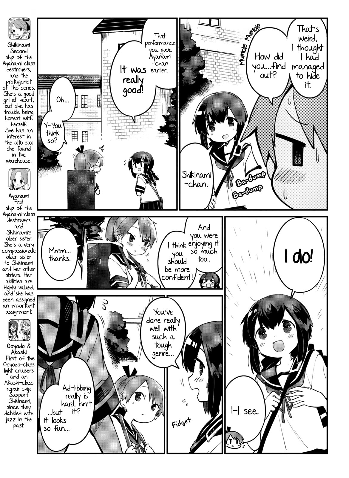 Kantai Collection -KanColle- Miiro no Alto Sax Chapter 3 page 3 - Chapter 3