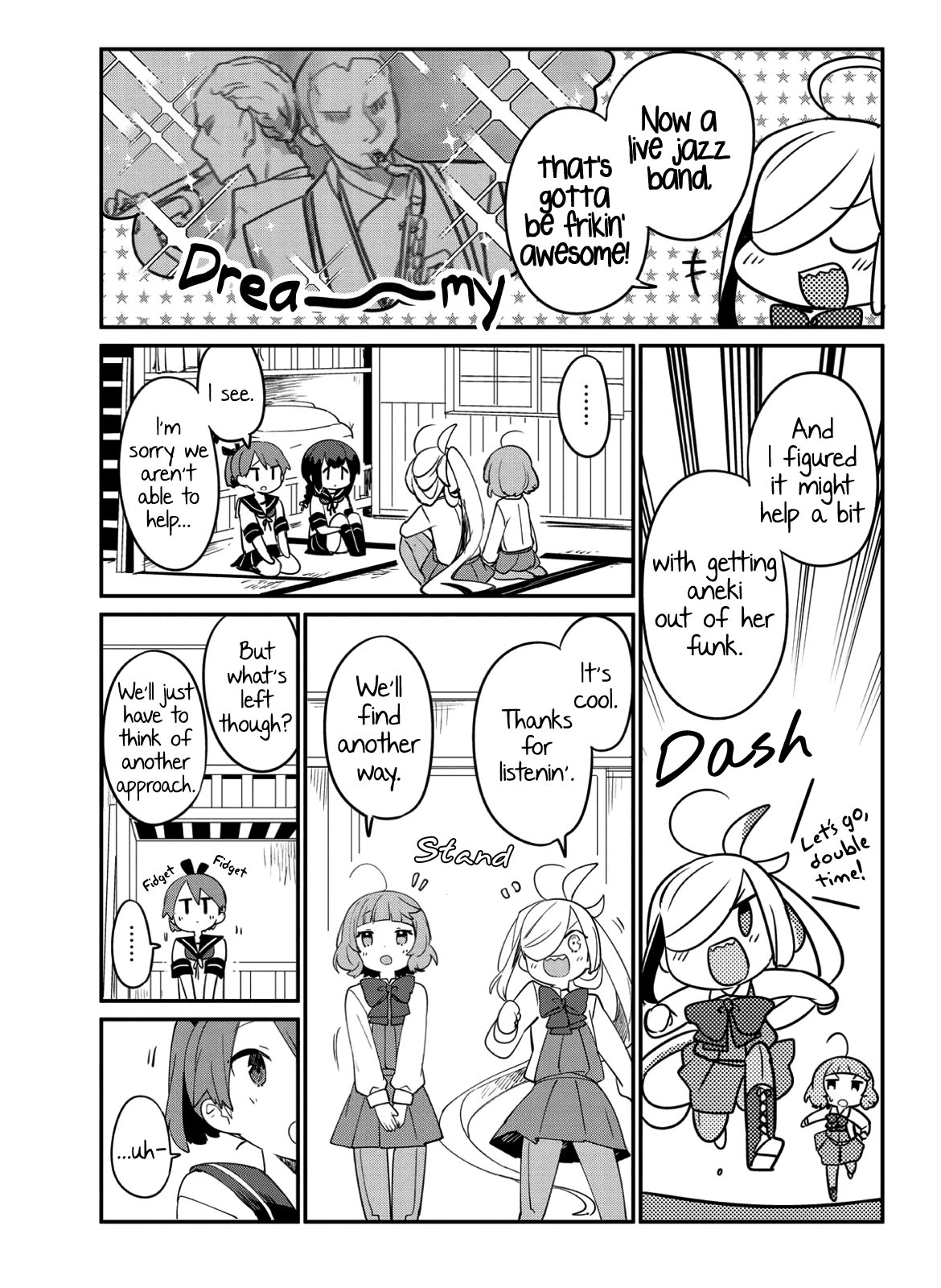 Kantai Collection -KanColle- Miiro no Alto Sax Chapter 4 page 11 - Chapter 4