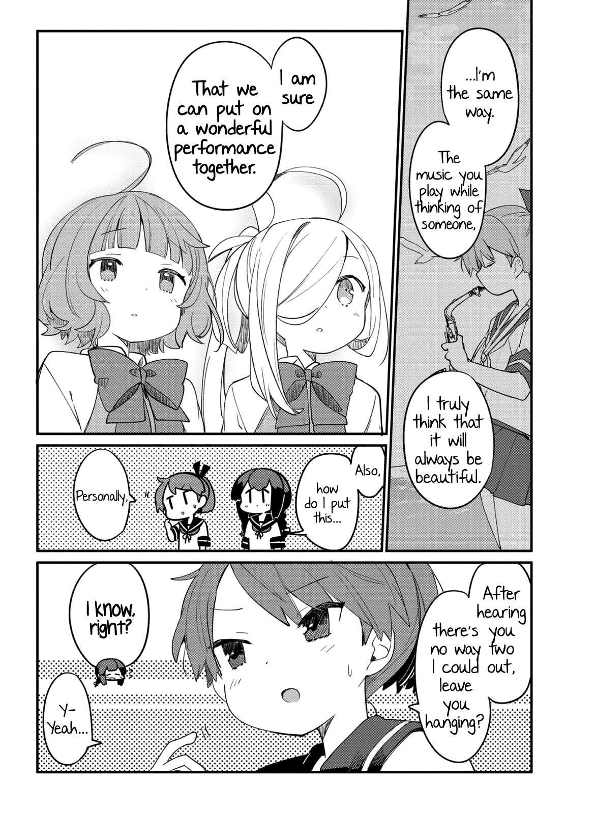 Kantai Collection -KanColle- Miiro no Alto Sax Chapter 4 page 14 - Chapter 4