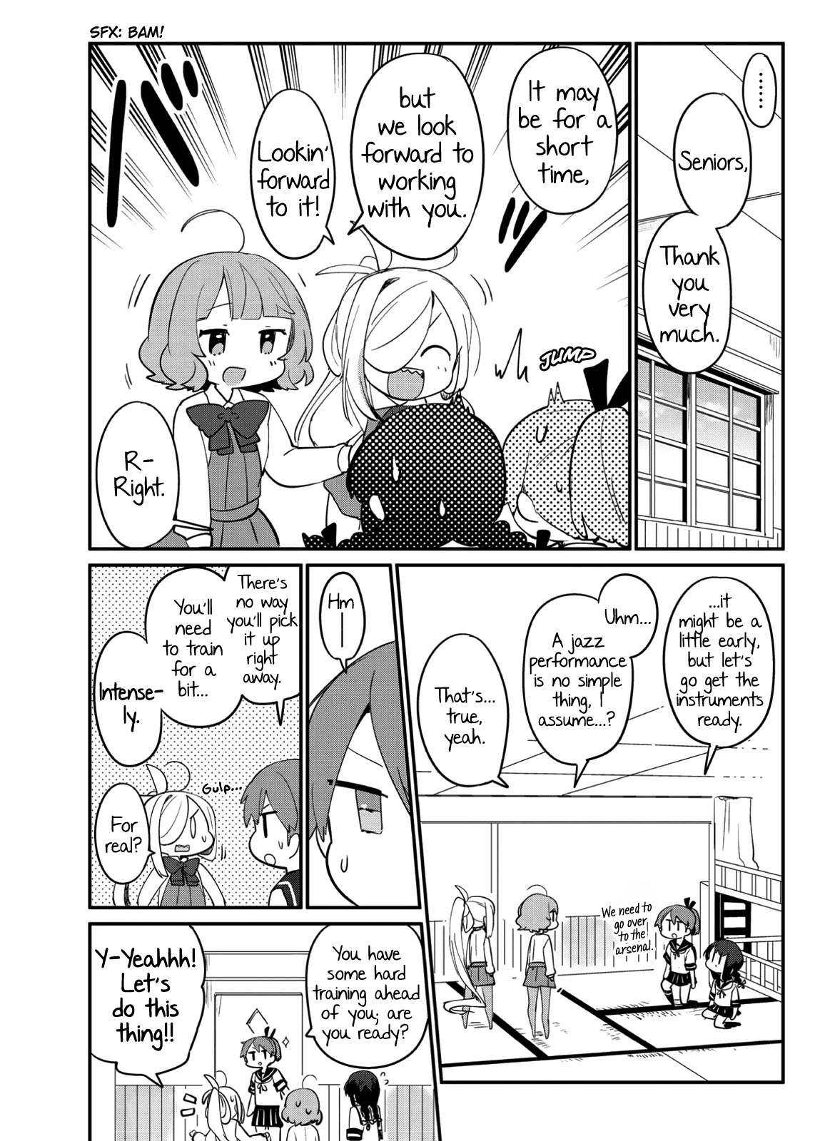 Kantai Collection -KanColle- Miiro no Alto Sax Chapter 4 page 15 - Chapter 4