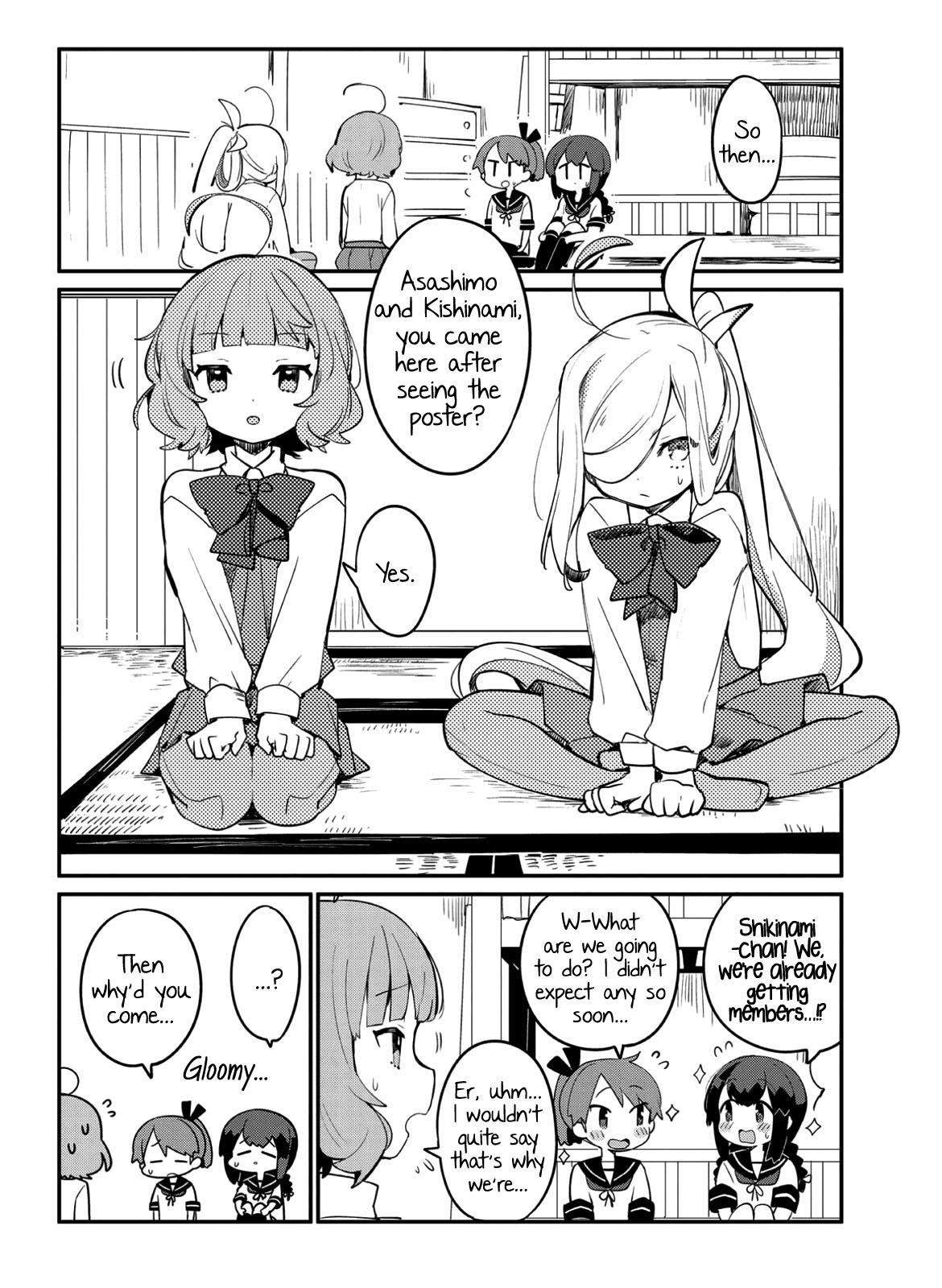 Kantai Collection -KanColle- Miiro no Alto Sax Chapter 4 page 4 - Chapter 4