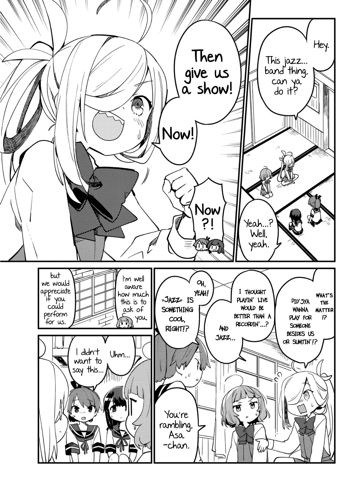 Kantai Collection -KanColle- Miiro no Alto Sax Chapter 4 page 5 - Chapter 4