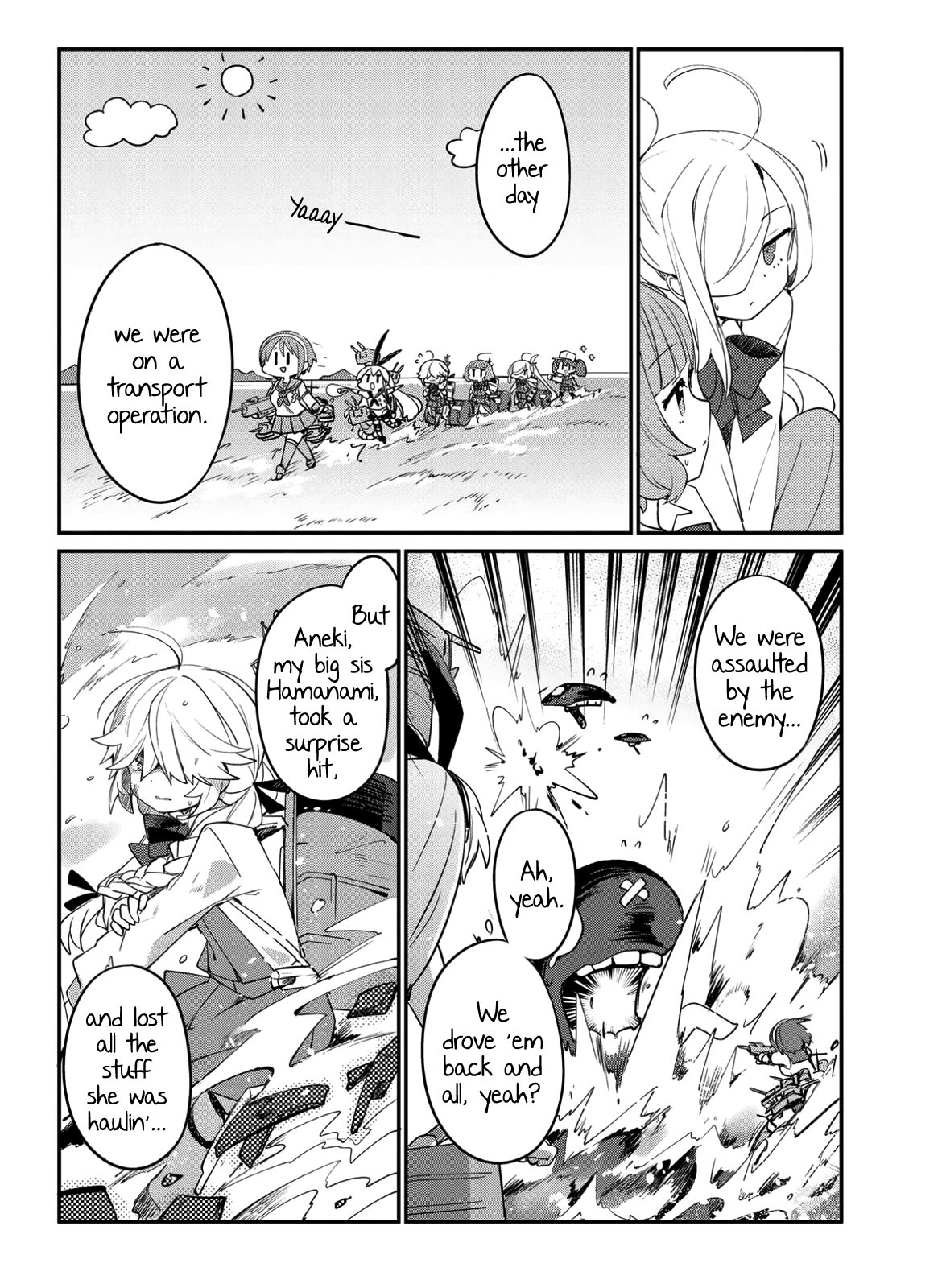 Kantai Collection -KanColle- Miiro no Alto Sax Chapter 4 page 8 - Chapter 4