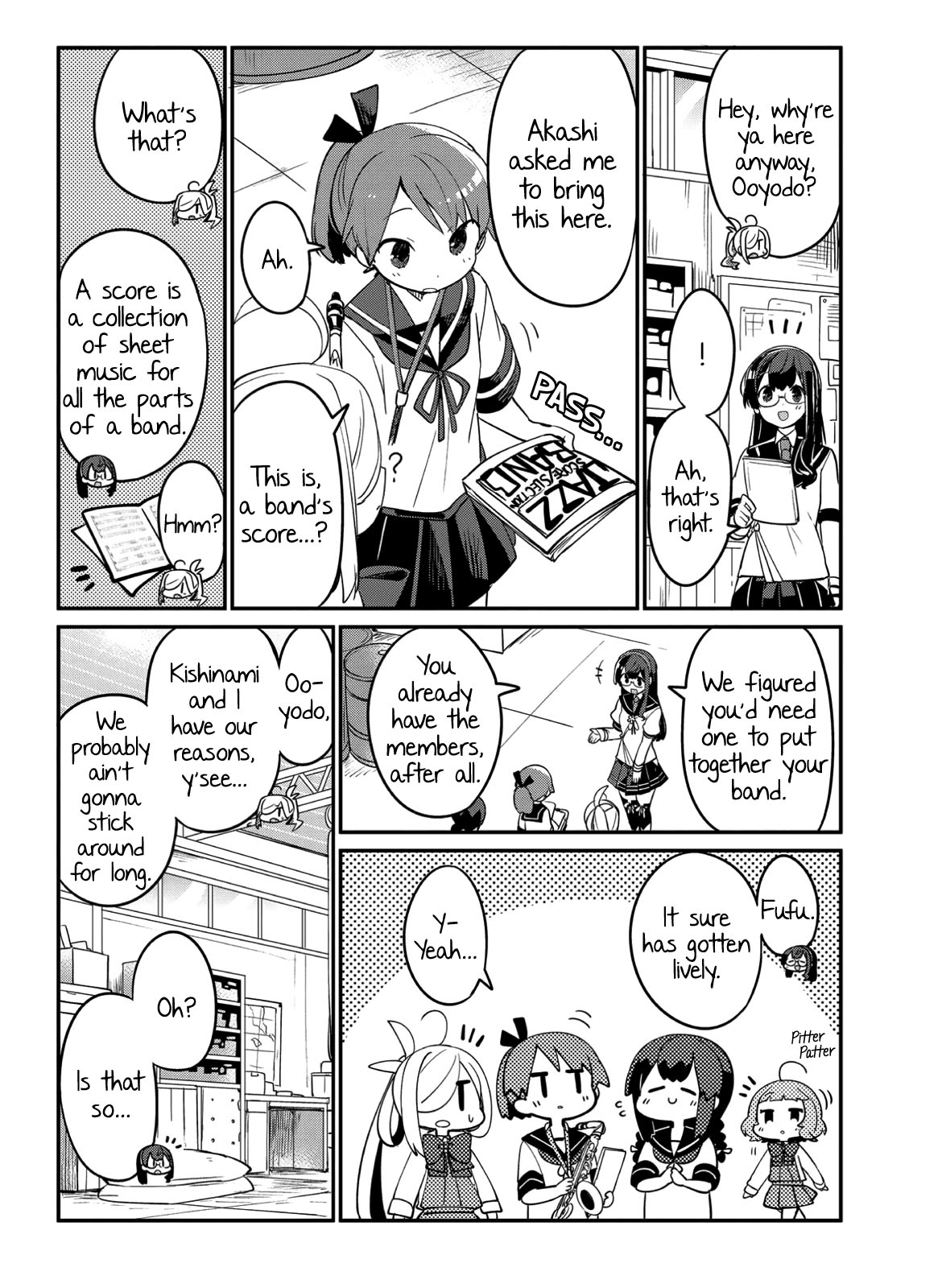 Kantai Collection -KanColle- Miiro no Alto Sax Chapter 5 page 10 - Chapter 5
