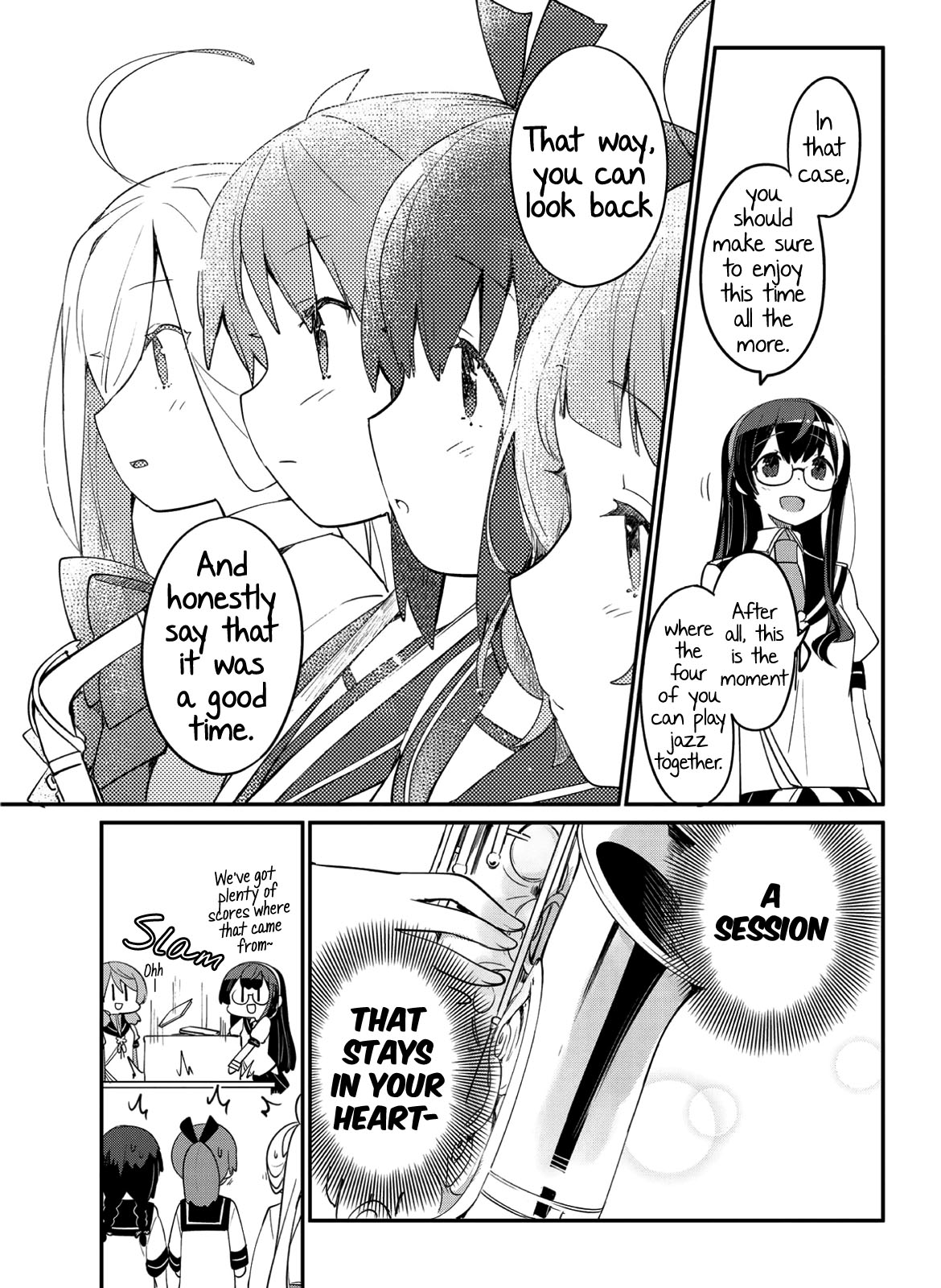 Kantai Collection -KanColle- Miiro no Alto Sax Chapter 5 page 11 - Chapter 5