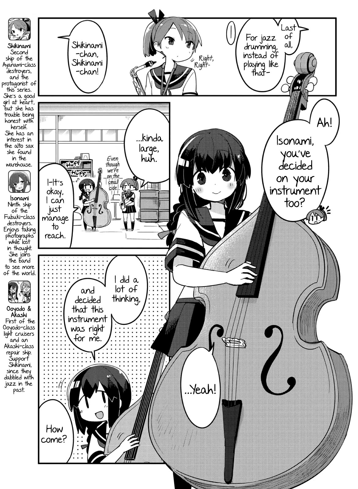 Kantai Collection -KanColle- Miiro no Alto Sax Chapter 5 page 5 - Chapter 5