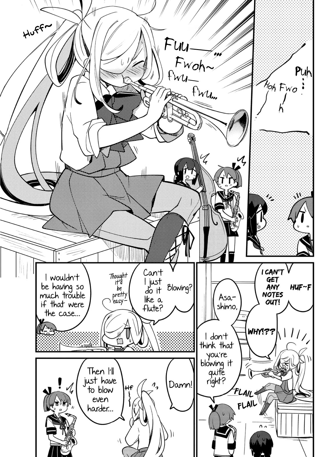 Kantai Collection -KanColle- Miiro no Alto Sax Chapter 5 page 7 - Chapter 5