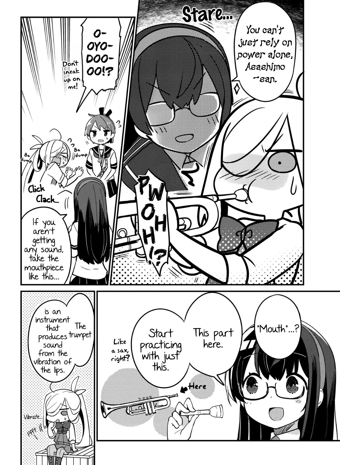 Kantai Collection -KanColle- Miiro no Alto Sax Chapter 5 page 8 - Chapter 5