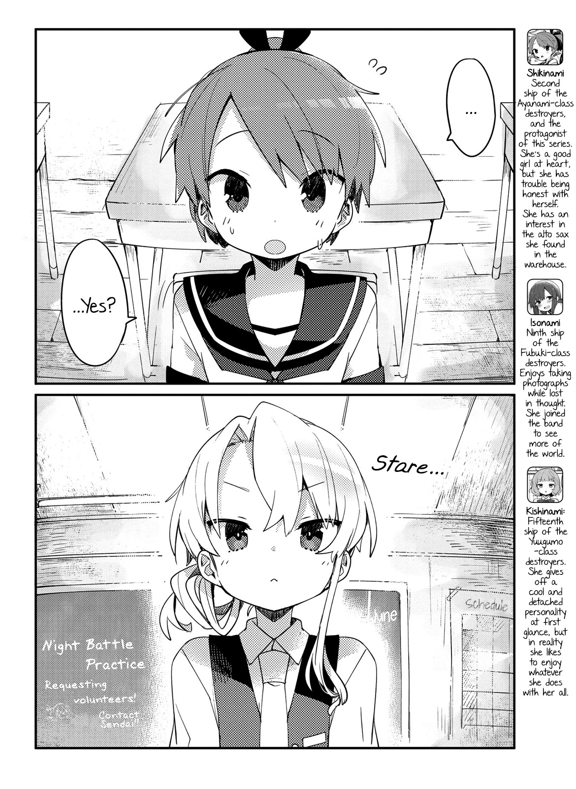 Kantai Collection -KanColle- Miiro no Alto Sax Chapter 8 page 4 - Chapter 8