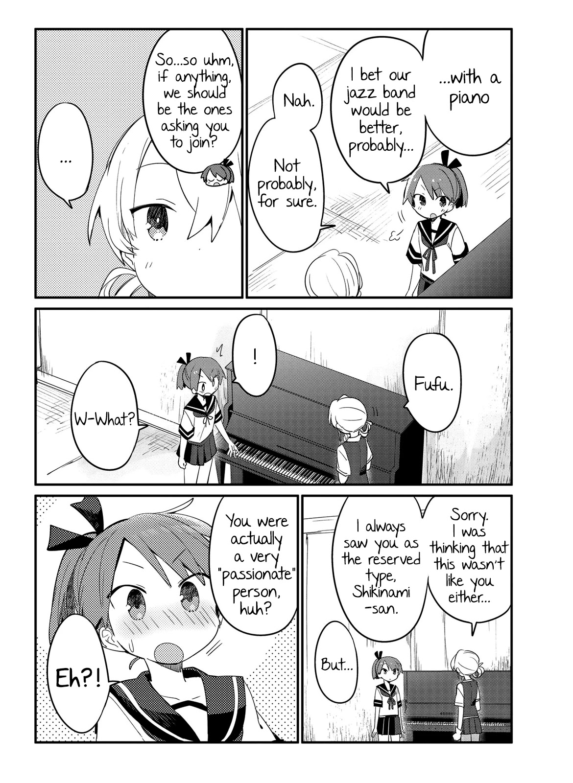 Kantai Collection -KanColle- Miiro no Alto Sax Chapter 8 page 8 - Chapter 8