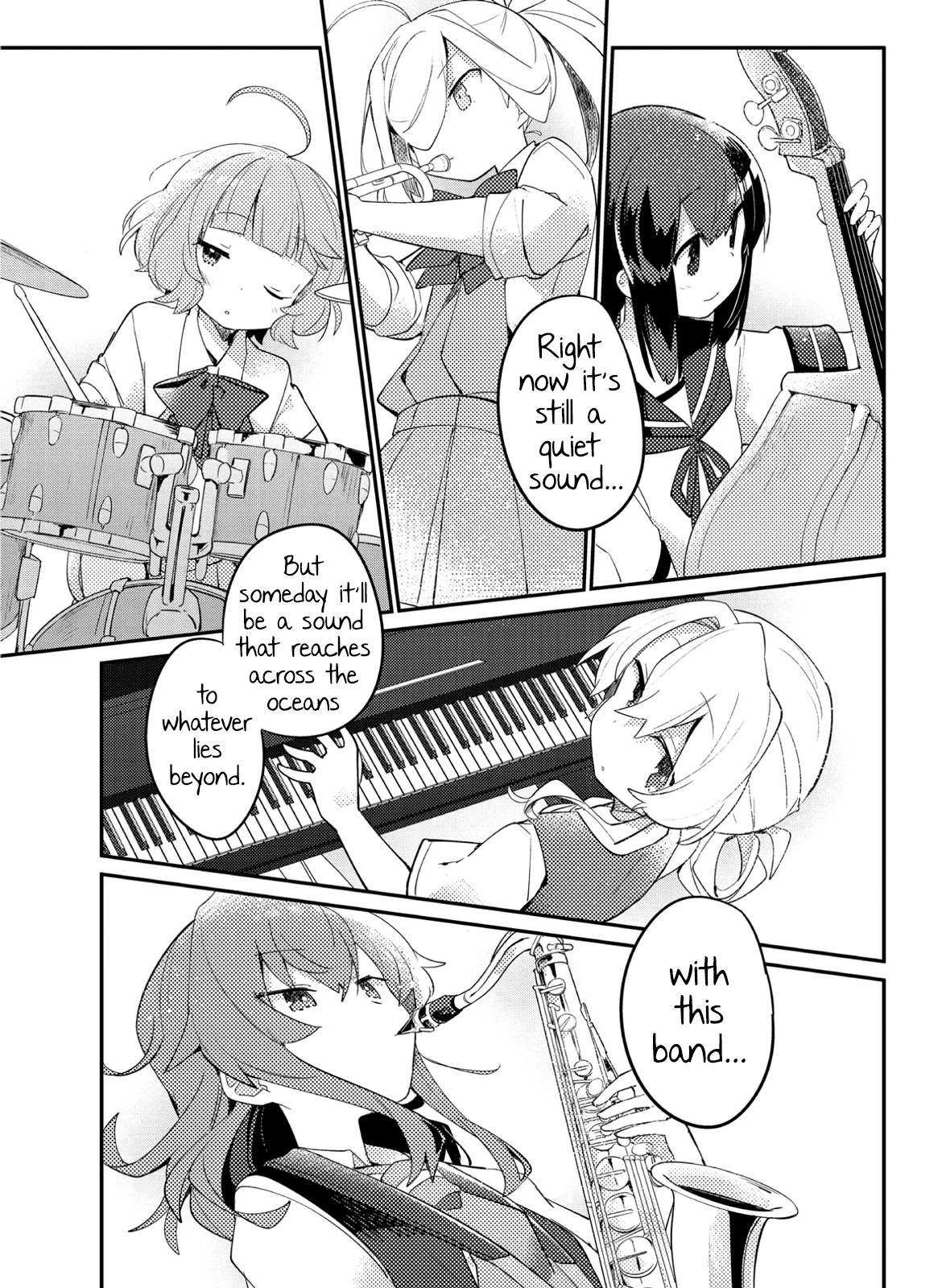 Kantai Collection -KanColle- Miiro no Alto Sax Chapter 9 page 15 - Chapter 9