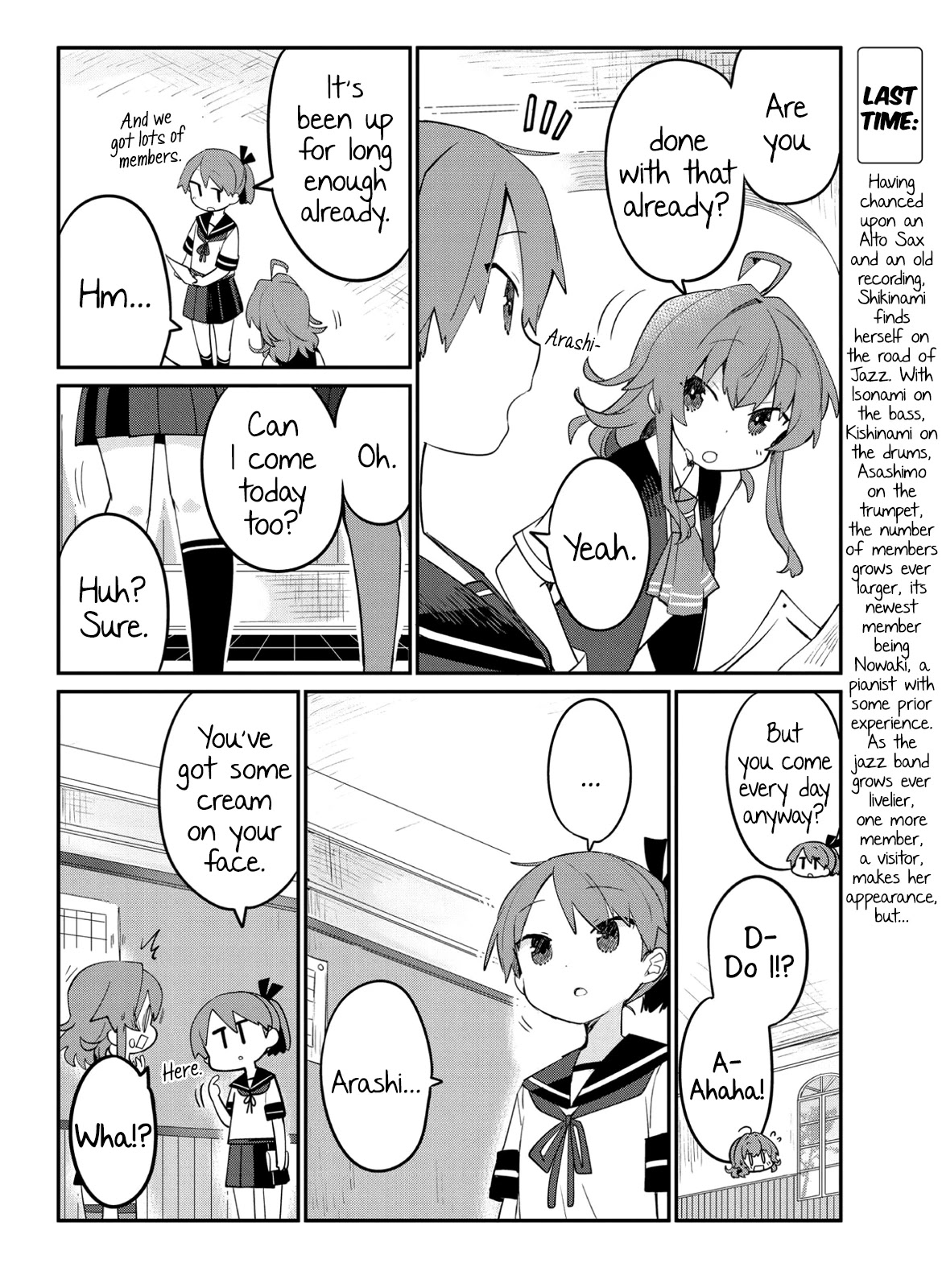 Kantai Collection -KanColle- Miiro no Alto Sax Chapter 9 page 2 - Chapter 9