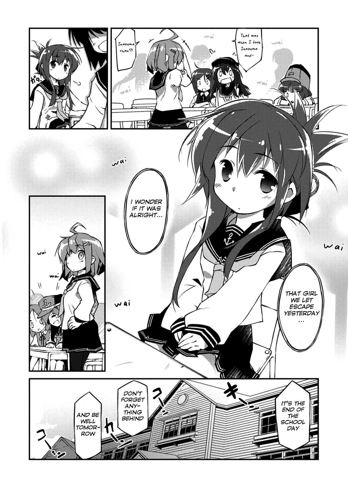 Kantai Collection -KanColle- nano desu! Chapter 1.2 page 10 - Chapter 1v2 : Countermeasure Committee, Setting sail…...nanodesu!