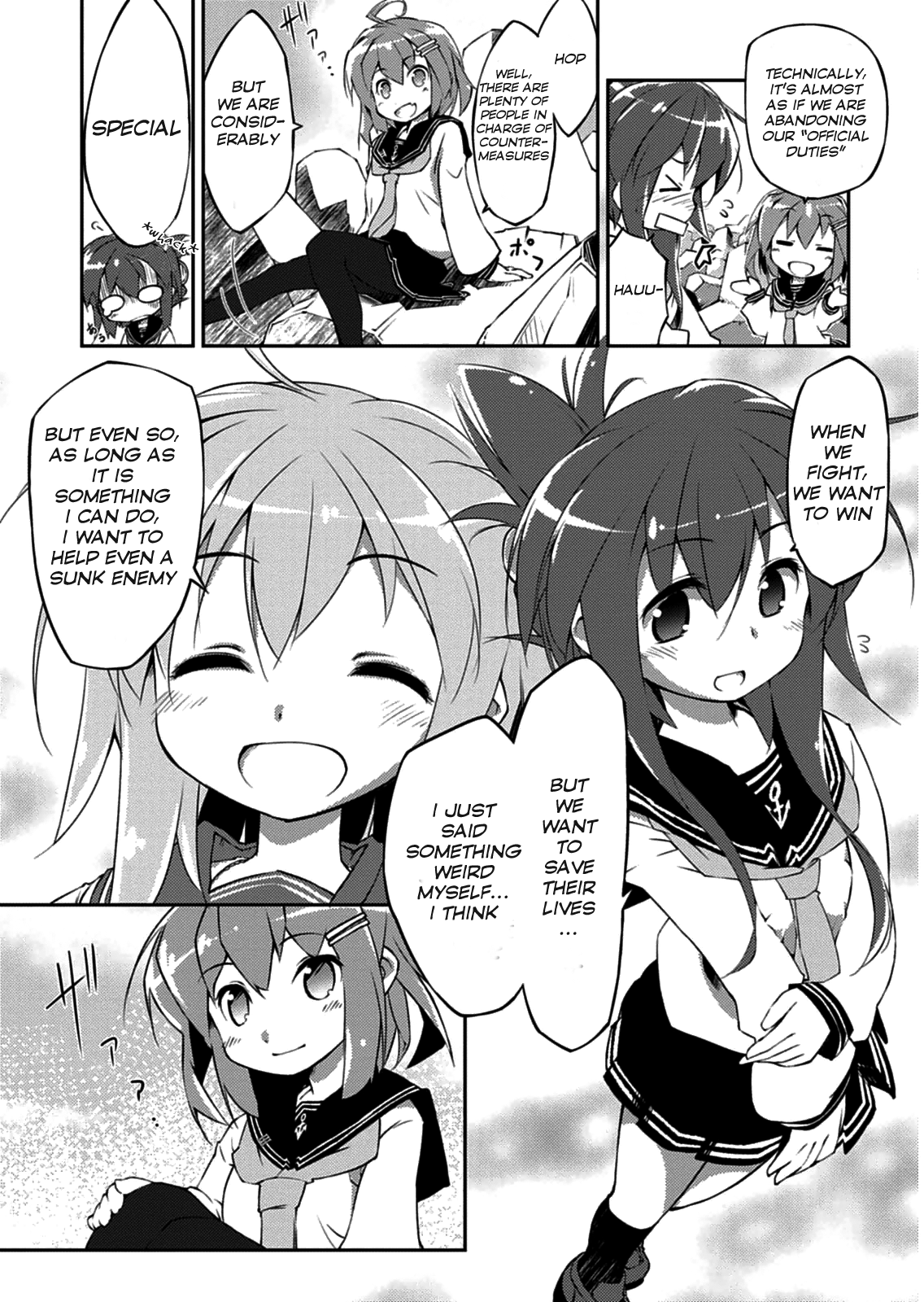 Kantai Collection -KanColle- nano desu! Chapter 1.2 page 13 - Chapter 1v2 : Countermeasure Committee, Setting sail…...nanodesu!