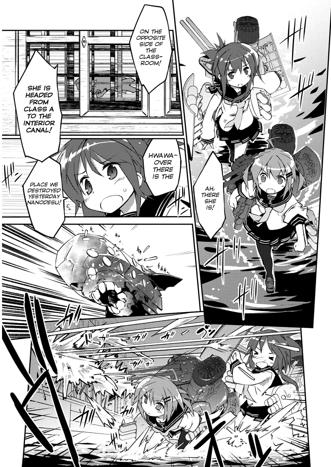 Kantai Collection -KanColle- nano desu! Chapter 1.2 page 19 - Chapter 1v2 : Countermeasure Committee, Setting sail…...nanodesu!