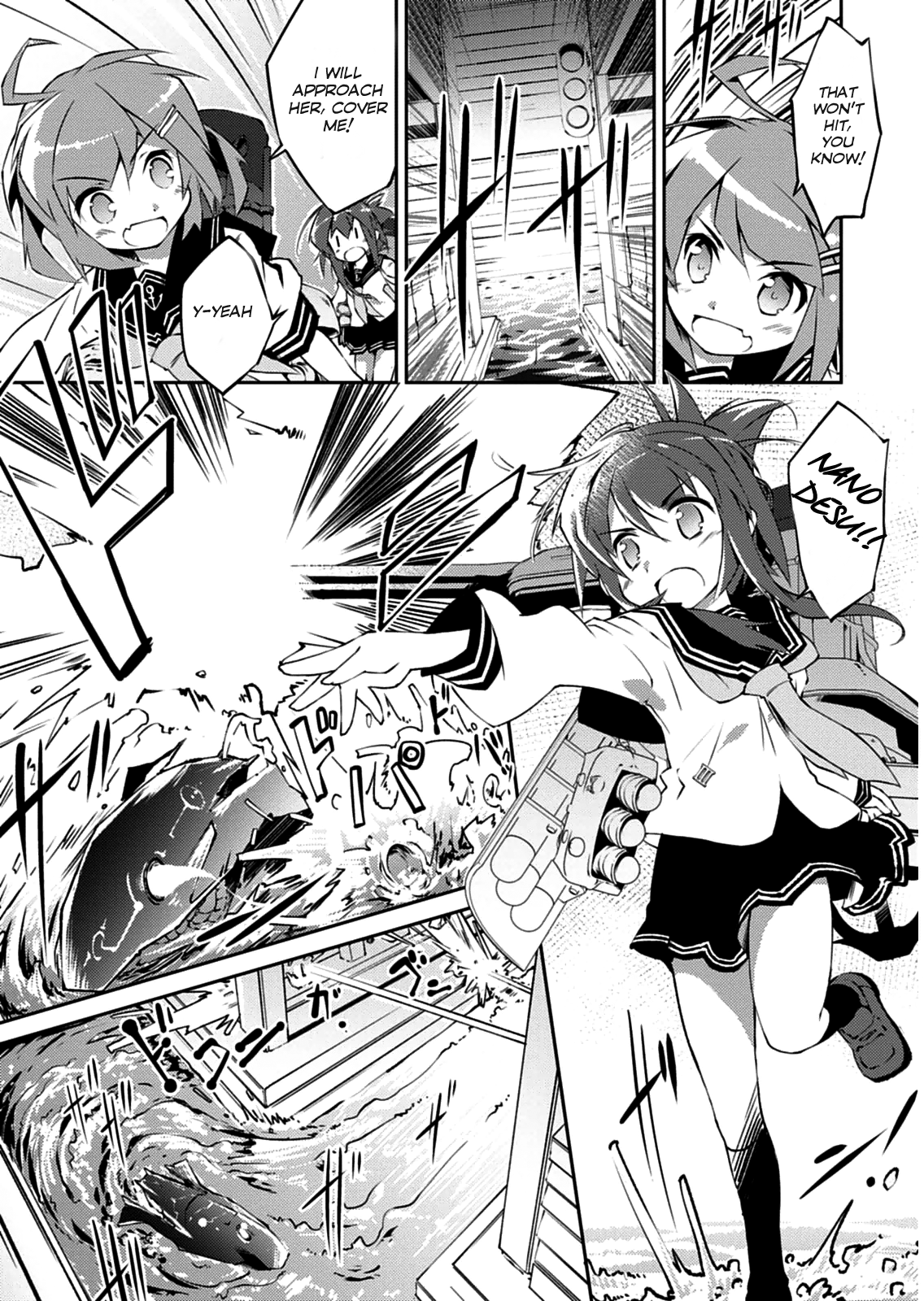 Kantai Collection -KanColle- nano desu! Chapter 1.2 page 20 - Chapter 1v2 : Countermeasure Committee, Setting sail…...nanodesu!