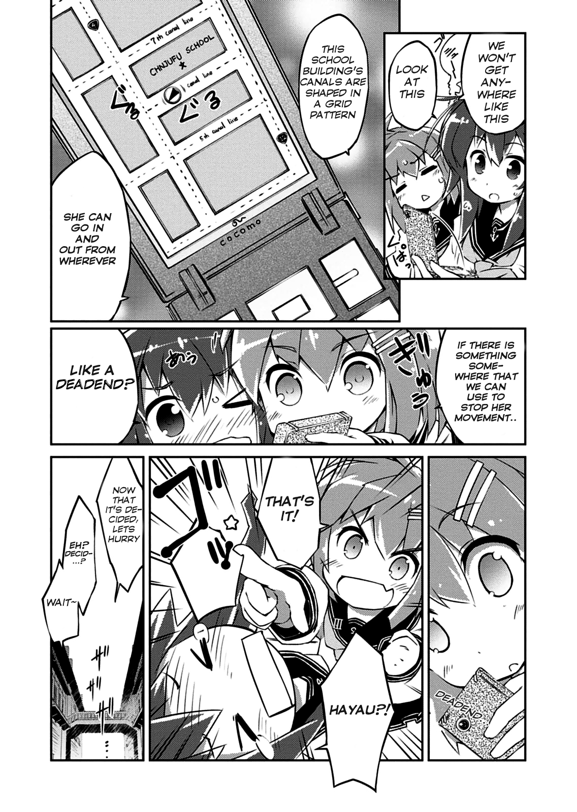 Kantai Collection -KanColle- nano desu! Chapter 1.2 page 22 - Chapter 1v2 : Countermeasure Committee, Setting sail…...nanodesu!