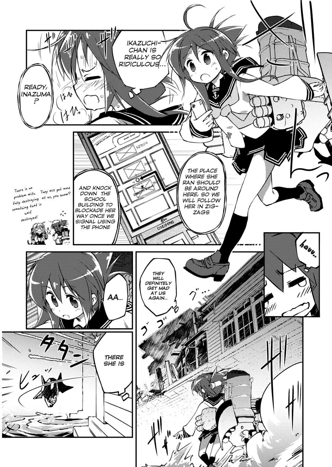 Kantai Collection -KanColle- nano desu! Chapter 1.2 page 23 - Chapter 1v2 : Countermeasure Committee, Setting sail…...nanodesu!