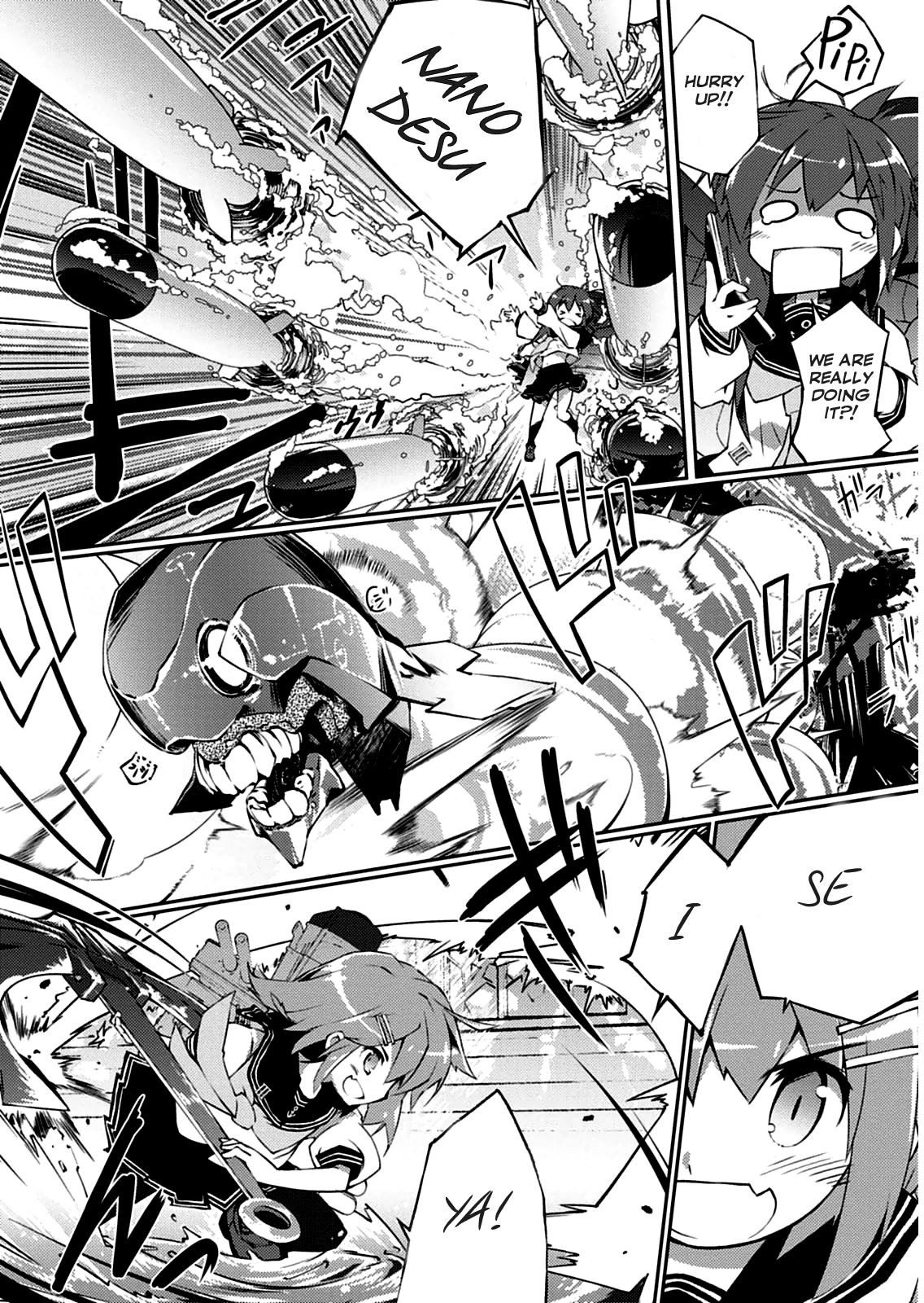 Kantai Collection -KanColle- nano desu! Chapter 1.2 page 24 - Chapter 1v2 : Countermeasure Committee, Setting sail…...nanodesu!