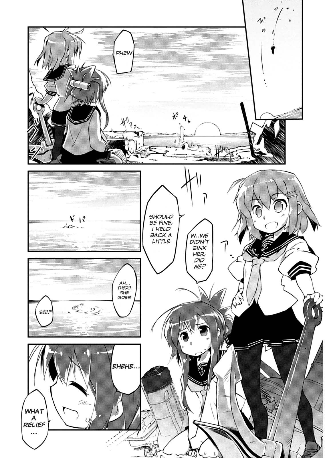 Kantai Collection -KanColle- nano desu! Chapter 1.2 page 27 - Chapter 1v2 : Countermeasure Committee, Setting sail…...nanodesu!