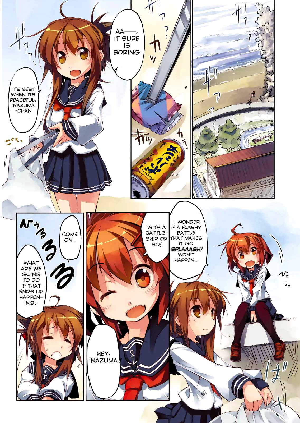 Kantai Collection -KanColle- nano desu! Chapter 1.2 page 3 - Chapter 1v2 : Countermeasure Committee, Setting sail…...nanodesu!