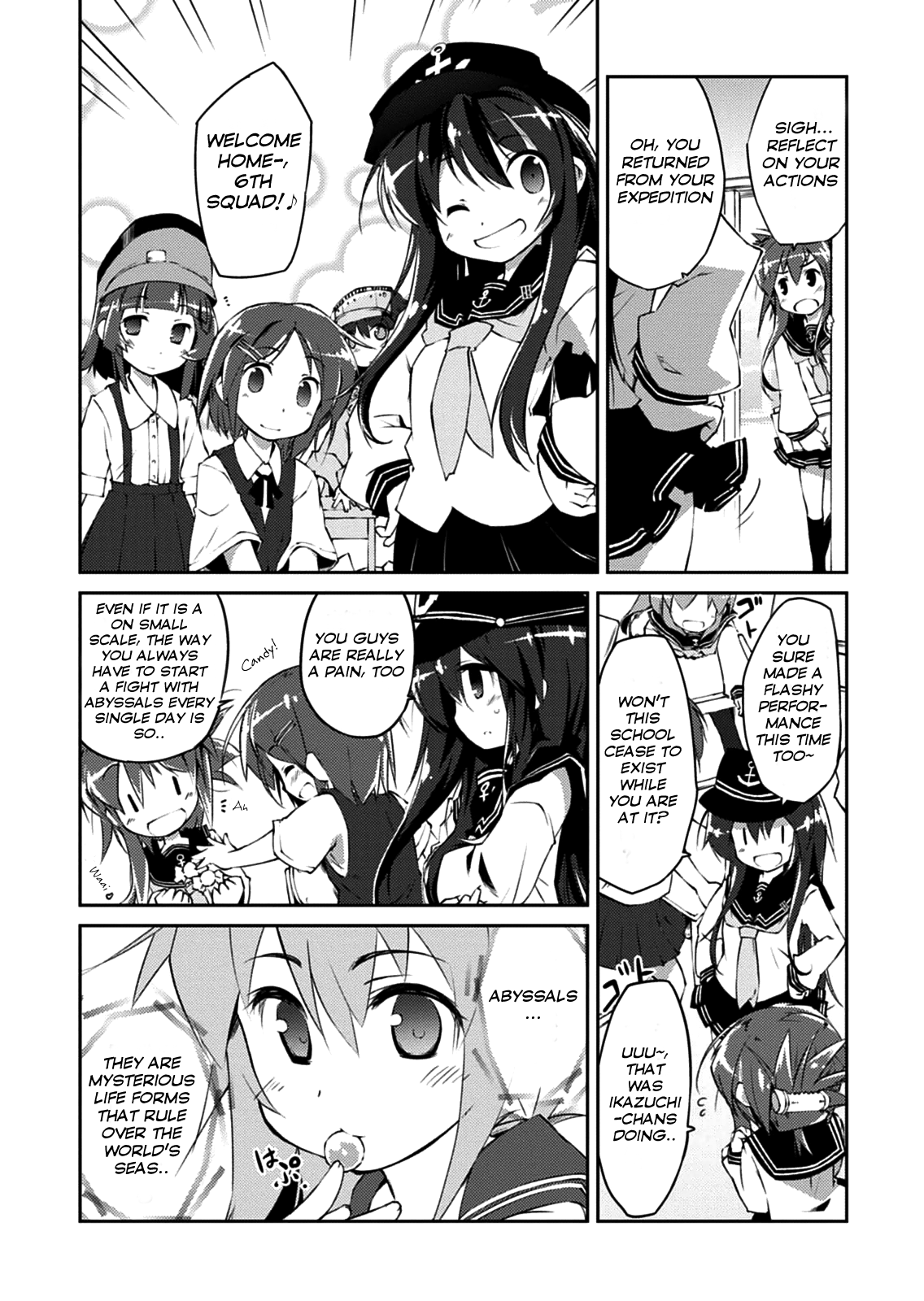 Kantai Collection -KanColle- nano desu! Chapter 1.2 page 7 - Chapter 1v2 : Countermeasure Committee, Setting sail…...nanodesu!