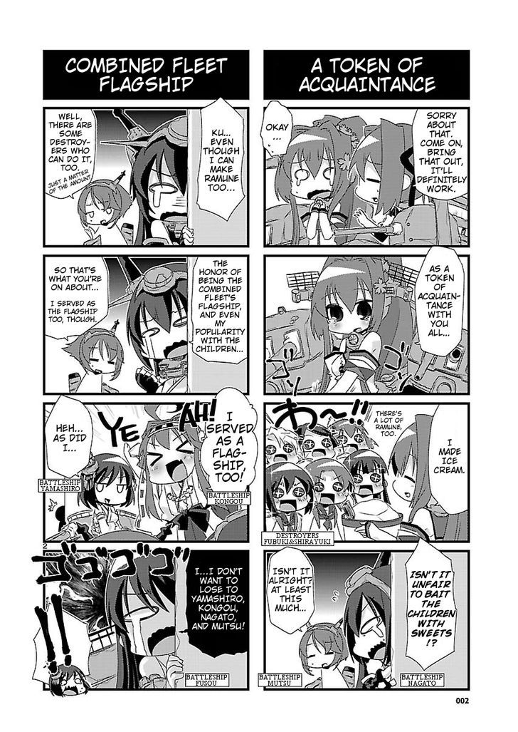 Kantai Collection - Kankore - 4-koma Comic - Fubuki, Ganbarimasu! Chapter 10 page 2 - Chapter 10