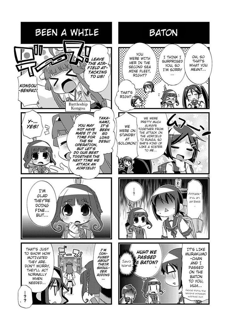 Kantai Collection - Kankore - 4-koma Comic - Fubuki, Ganbarimasu! Chapter 101 page 3 - Chapter 101