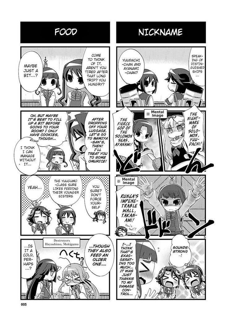 Kantai Collection - Kankore - 4-koma Comic - Fubuki, Ganbarimasu! Chapter 101 page 5 - Chapter 101