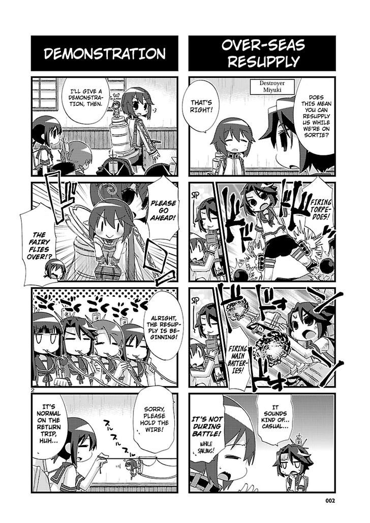 Kantai Collection - Kankore - 4-koma Comic - Fubuki, Ganbarimasu! Chapter 103 page 2 - Chapter 103 : Read Online