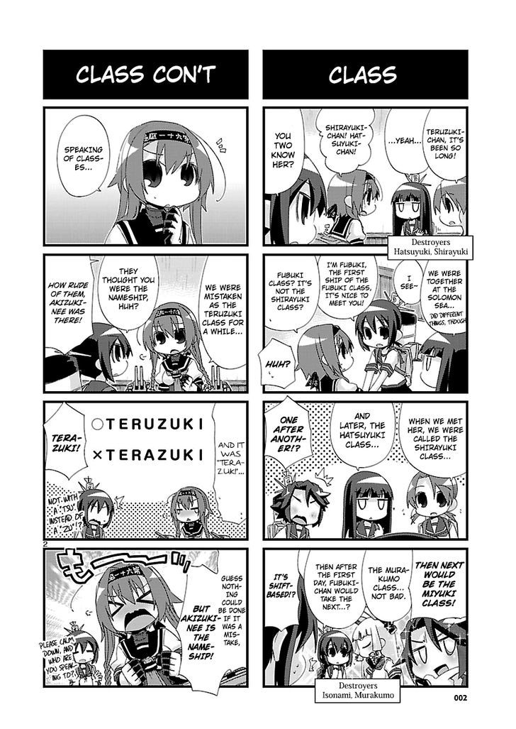 Kantai Collection - Kankore - 4-koma Comic - Fubuki, Ganbarimasu! Chapter 106 page 2 - Chapter 106