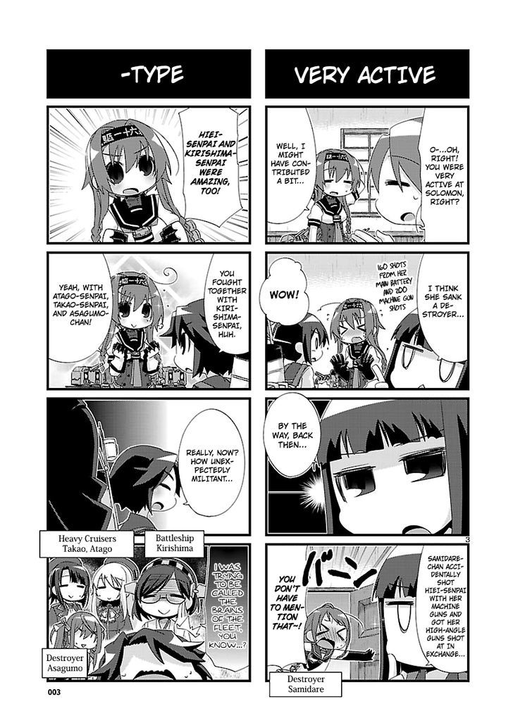 Kantai Collection - Kankore - 4-koma Comic - Fubuki, Ganbarimasu! Chapter 106 page 3 - Chapter 106