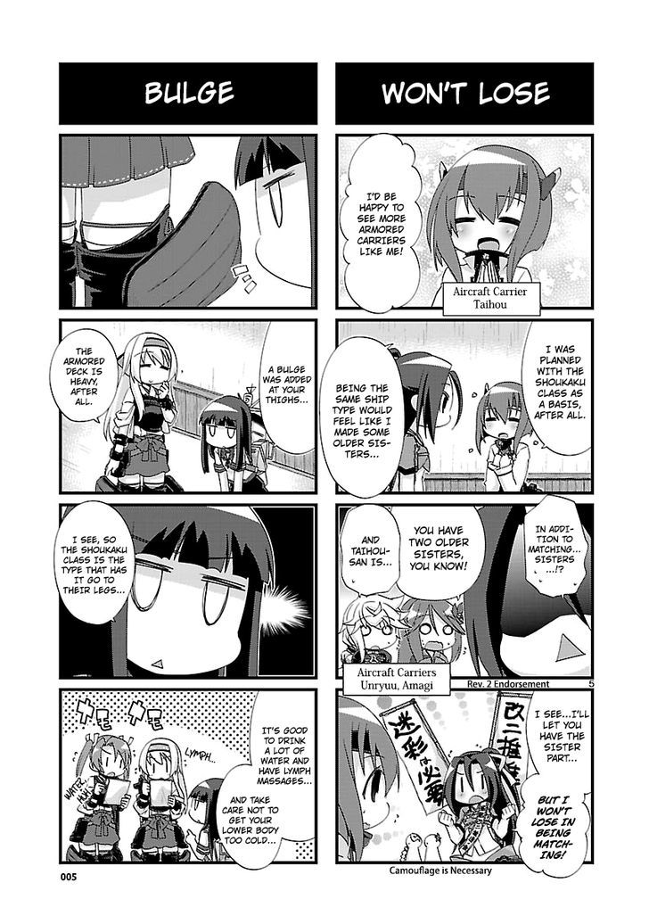 Kantai Collection - Kankore - 4-koma Comic - Fubuki, Ganbarimasu! Chapter 107 page 5 - Chapter 107