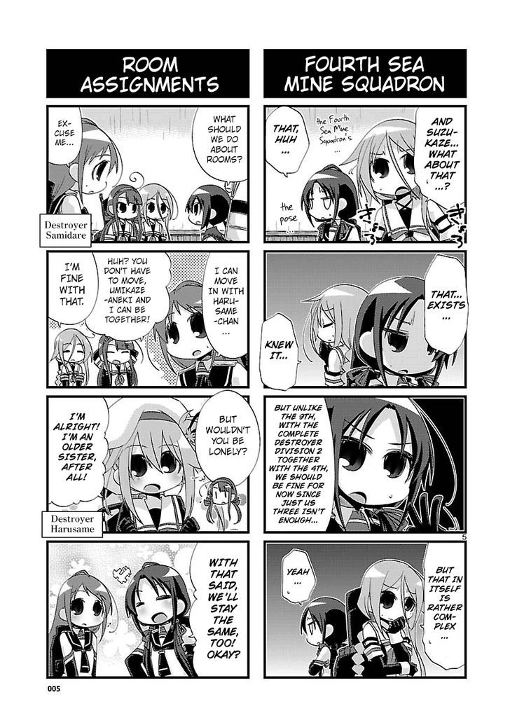 Kantai Collection - Kankore - 4-koma Comic - Fubuki, Ganbarimasu! Chapter 108 page 5 - Chapter 108