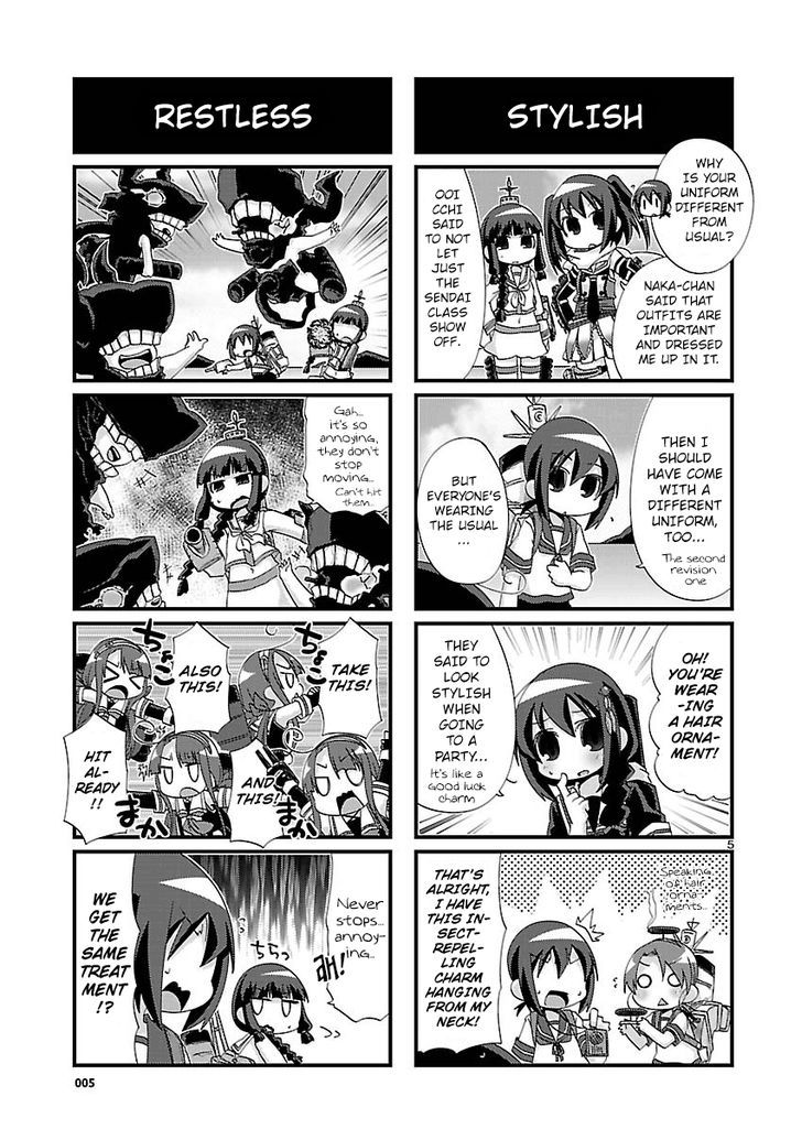 Kantai Collection - Kankore - 4-koma Comic - Fubuki, Ganbarimasu! Chapter 110 page 5 - Chapter 110