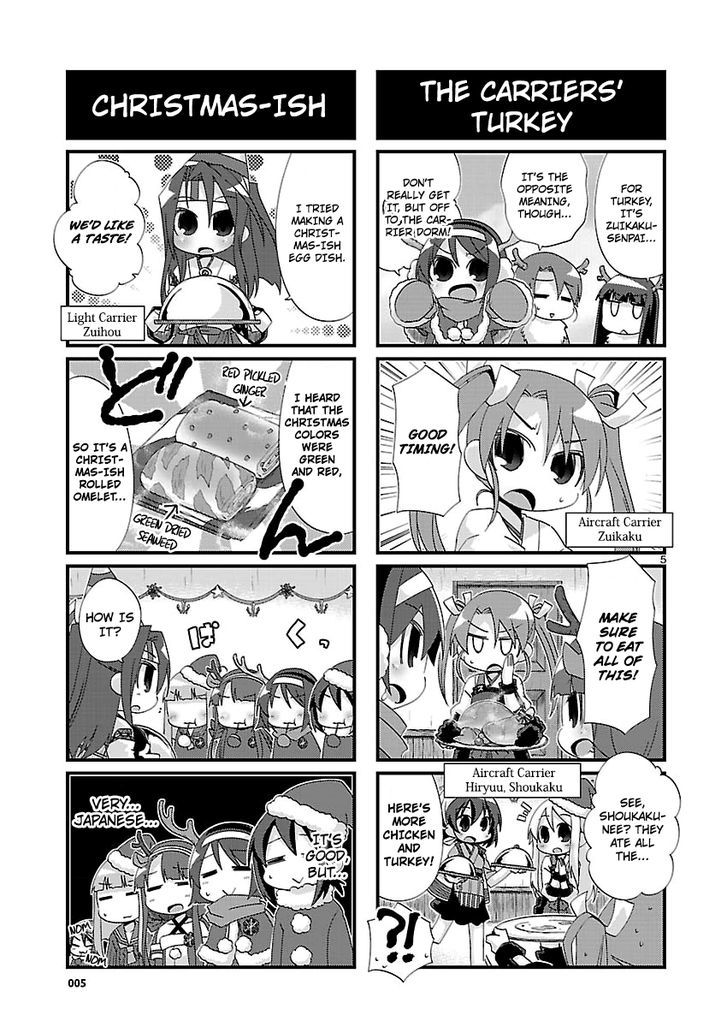 Kantai Collection - Kankore - 4-koma Comic - Fubuki, Ganbarimasu! Chapter 111 page 5 - Chapter 111