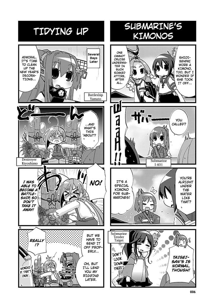 Kantai Collection - Kankore - 4-koma Comic - Fubuki, Ganbarimasu! Chapter 112 page 6 - Chapter 112