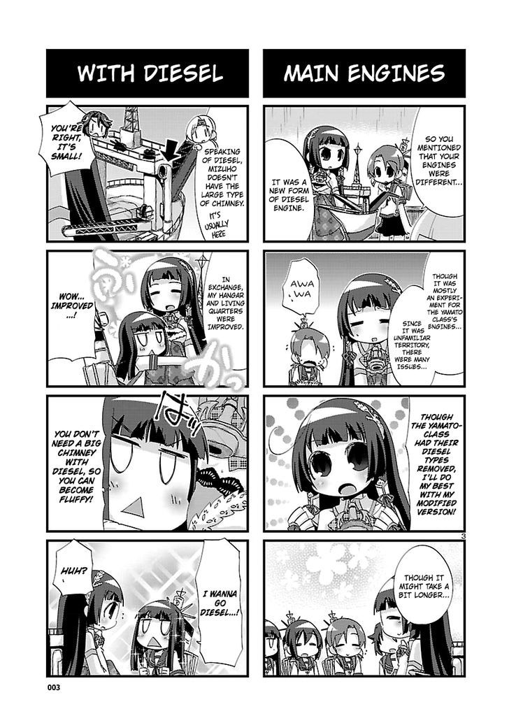 Kantai Collection - Kankore - 4-koma Comic - Fubuki, Ganbarimasu! Chapter 113 page 3 - Chapter 113