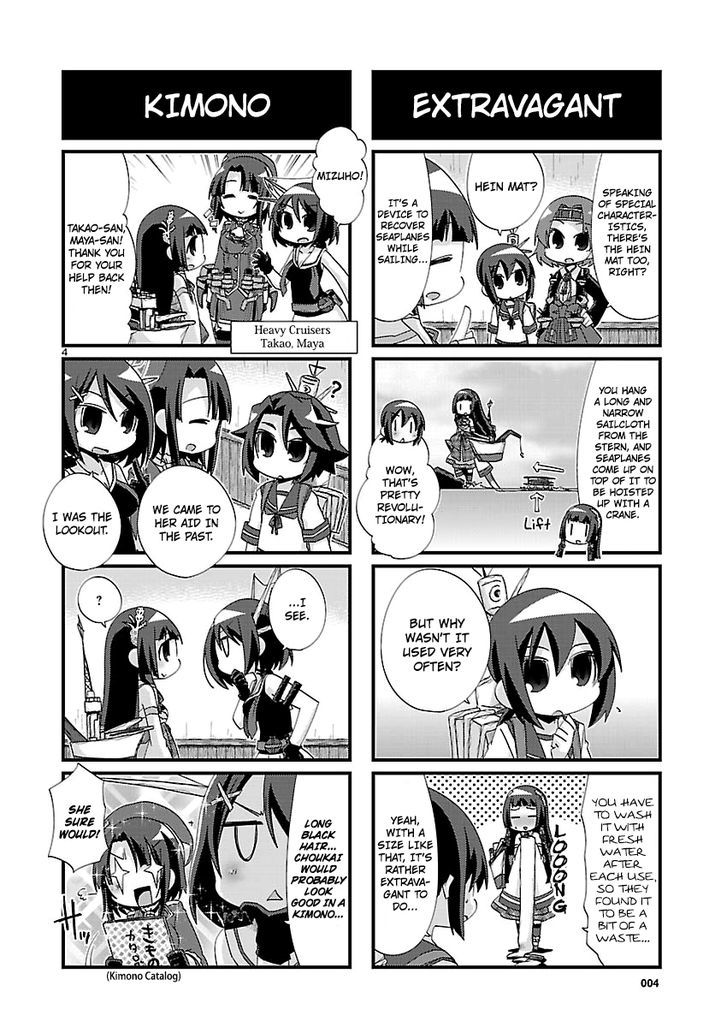 Kantai Collection - Kankore - 4-koma Comic - Fubuki, Ganbarimasu! Chapter 113 page 4 - Chapter 113