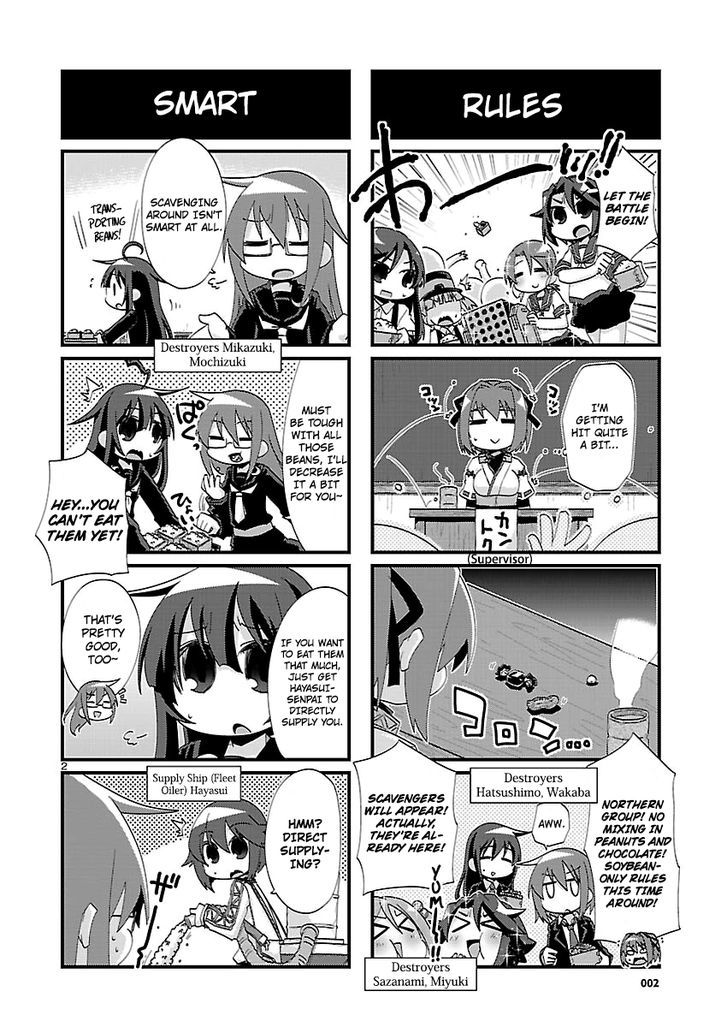 Kantai Collection - Kankore - 4-koma Comic - Fubuki, Ganbarimasu! Chapter 114 page 2 - Chapter 114
