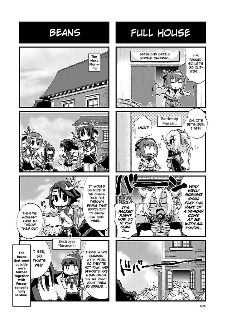 Kantai Collection - Kankore - 4-koma Comic - Fubuki, Ganbarimasu! Chapter 114 page 6 - Chapter 114