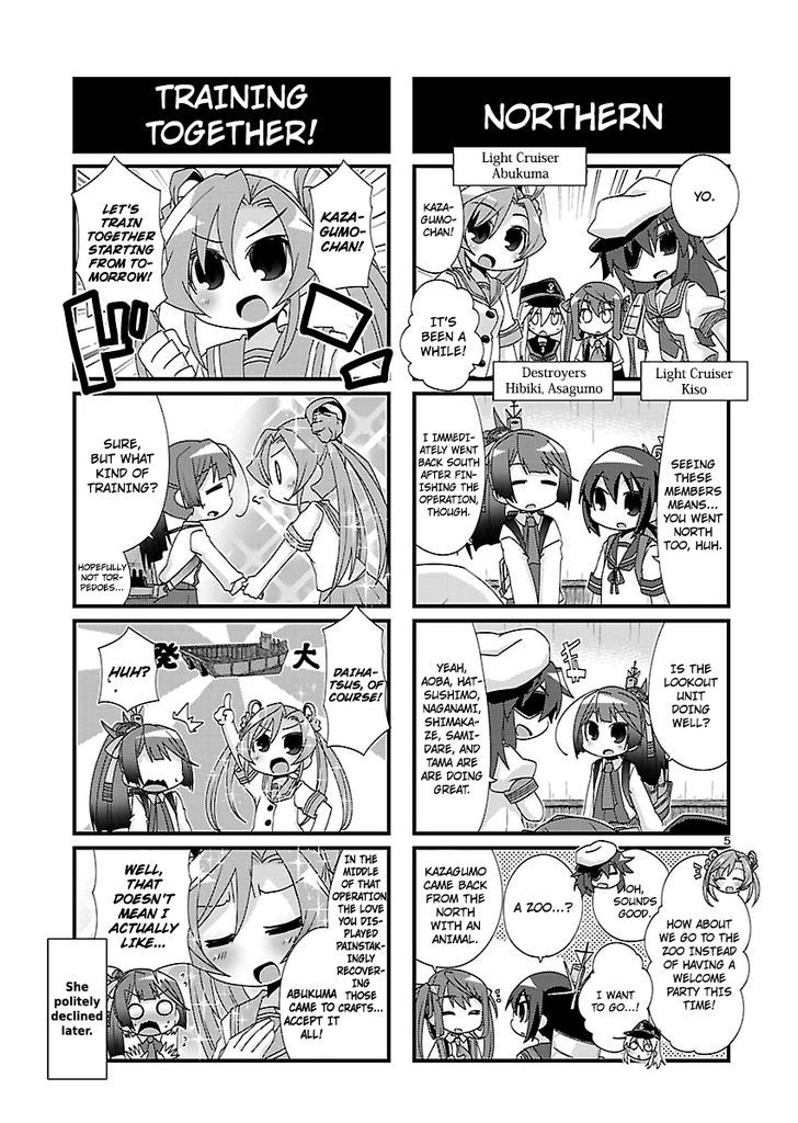 Kantai Collection - Kankore - 4-koma Comic - Fubuki, Ganbarimasu! Chapter 115 page 5 - Chapter 115