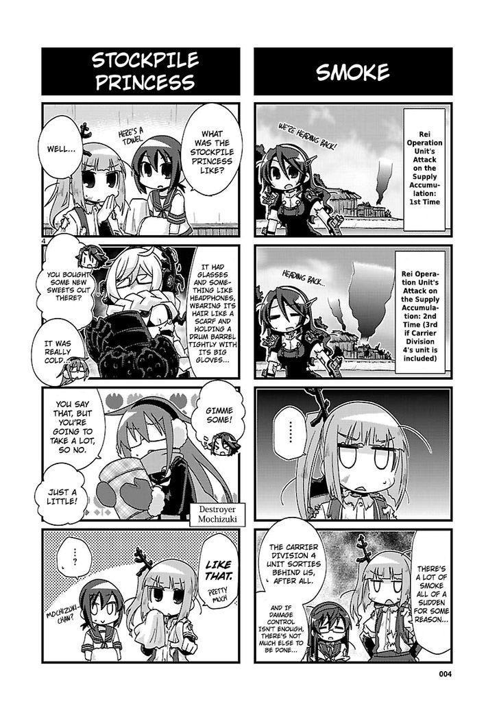 Kantai Collection - Kankore - 4-koma Comic - Fubuki, Ganbarimasu! Chapter 116 page 4 - Chapter 116