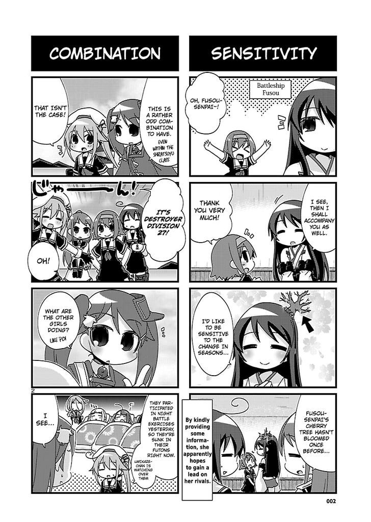 Kantai Collection - Kankore - 4-koma Comic - Fubuki, Ganbarimasu! Chapter 119 page 2 - Chapter 119
