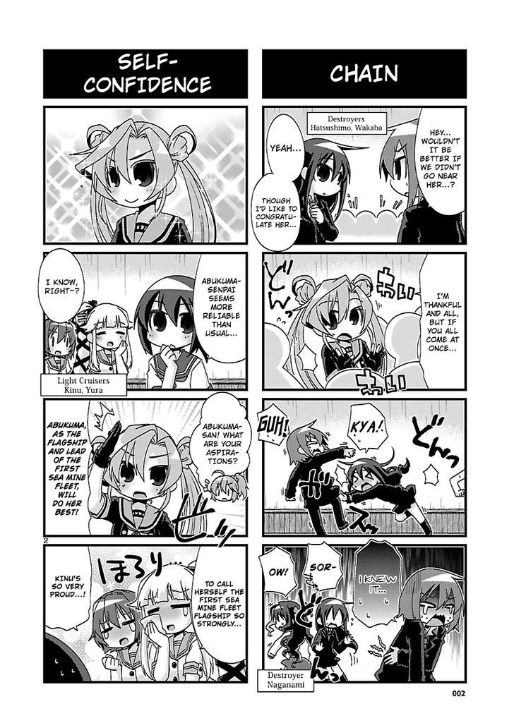 Kantai Collection - Kankore - 4-koma Comic - Fubuki, Ganbarimasu! Chapter 120 page 2 - Chapter 120